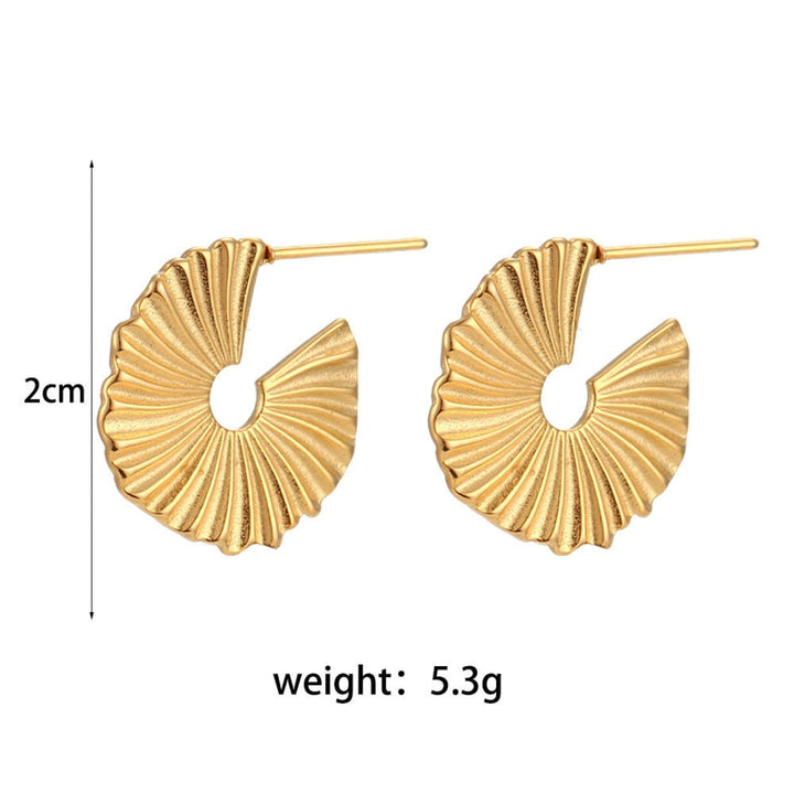 Exaggerated Sunflower Earrings
