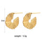 Exaggerated Sunflower Earrings