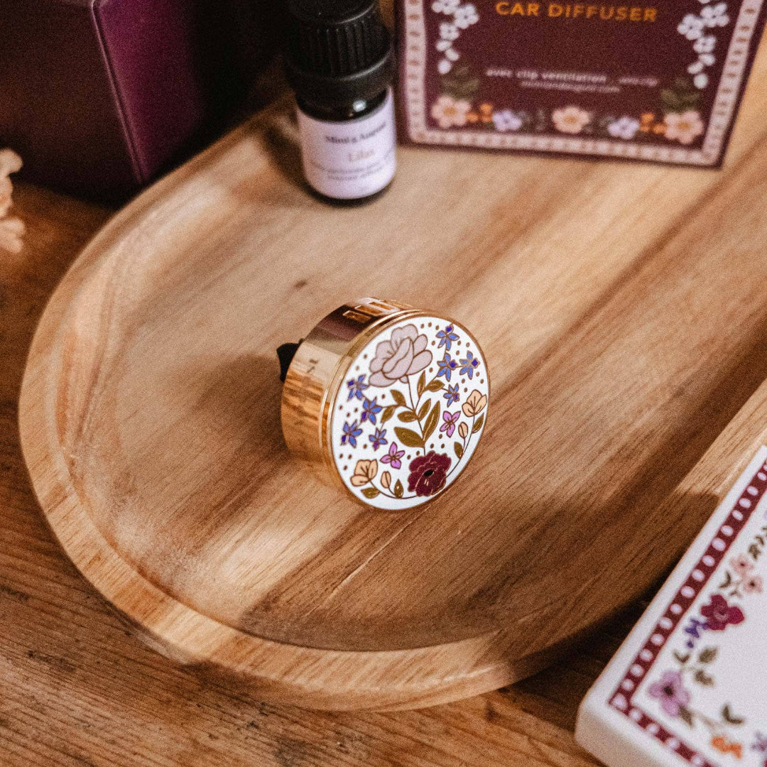 Floral Car Diffuser