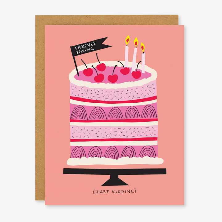 Forever Young Birthday Card