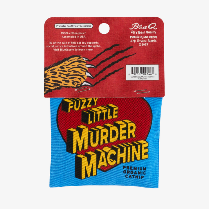 Fuzzy Murder Machine Cat Toy
