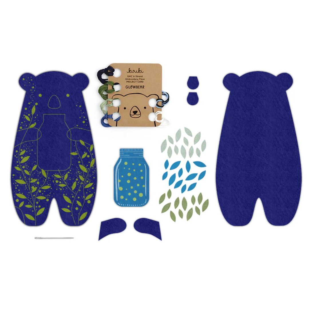 Glowbear Felt Doll Kit