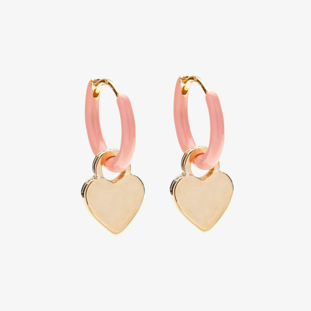 Gold Love Ya Huggie Hoops