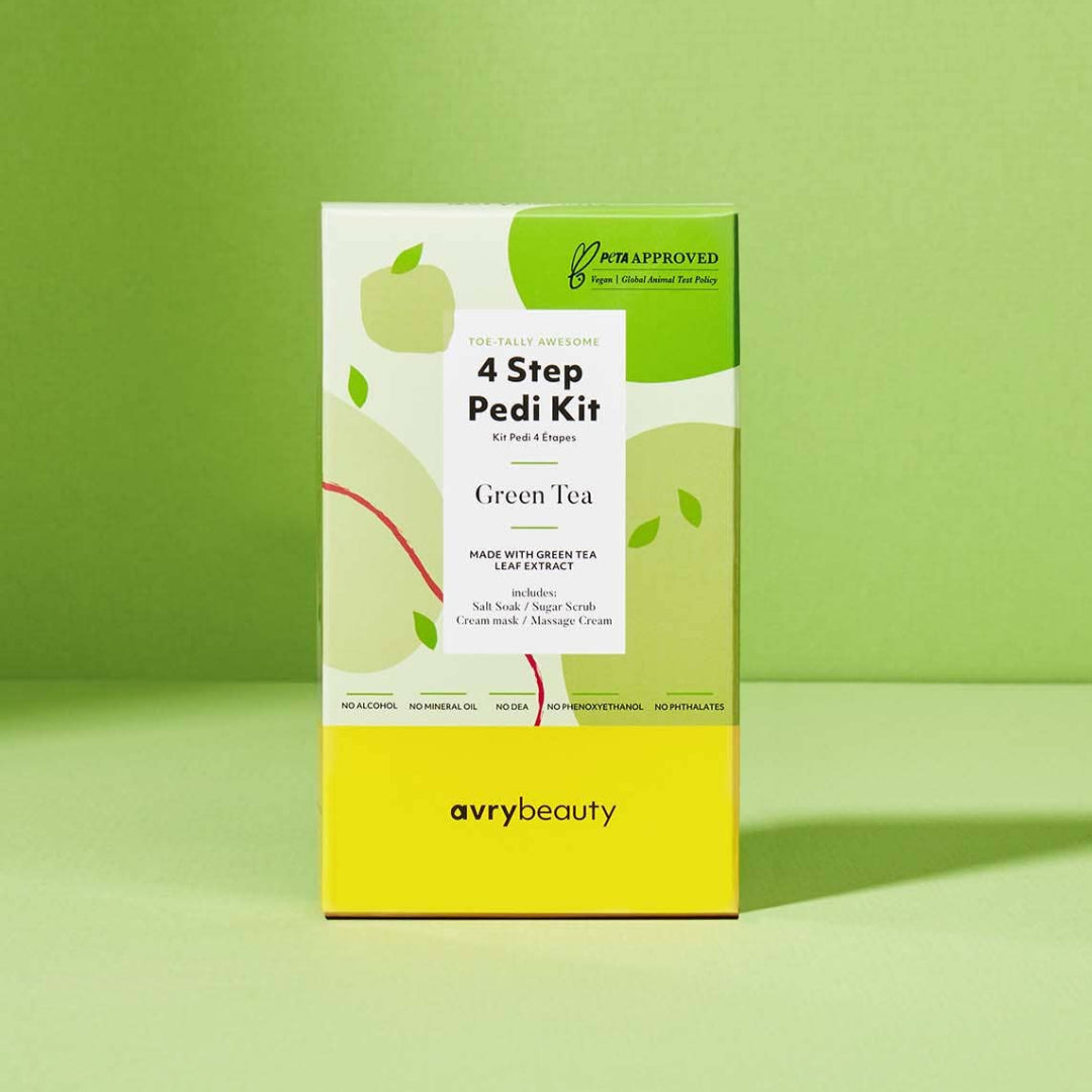 Green Tea 4 Step Pedi Kit