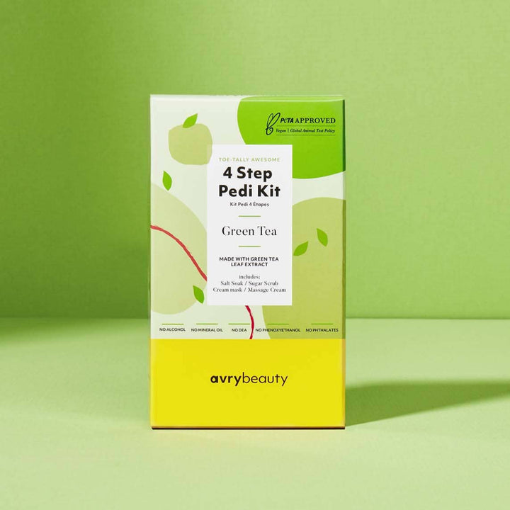 Green Tea 4 Step Pedi Kit