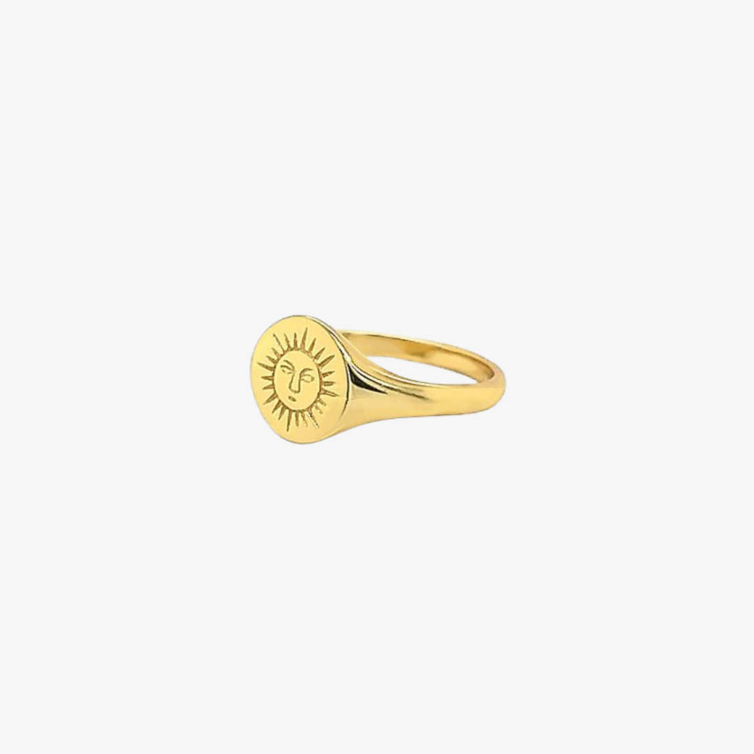 Sun Signet Ring