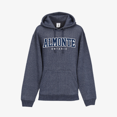 Almonte Varsity Hoodie / Navy Heather