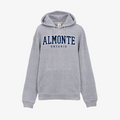 Almonte Varsity Hoodie / Sport Grey Front Product Photo