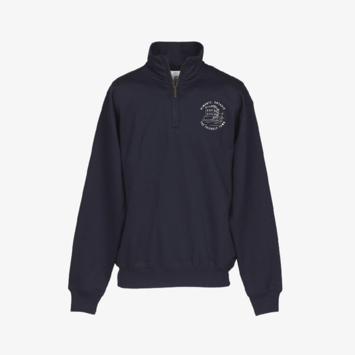 Almonte Mill Quarter Zip / Navy Blue