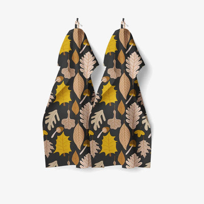 Leaves Kitchen Towels