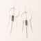Dream Stone Earrings / Labradorite & Silver