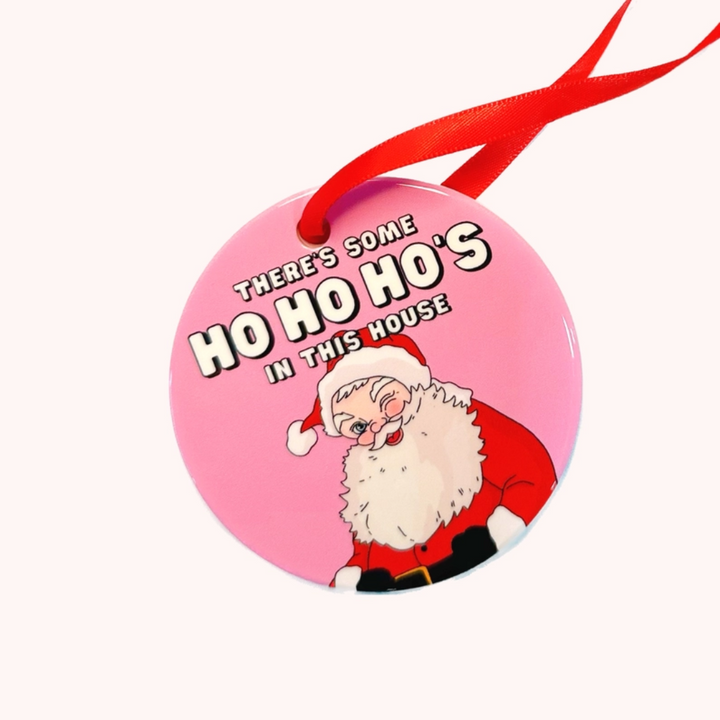 Ho Ho Ho's Holiday Ornament