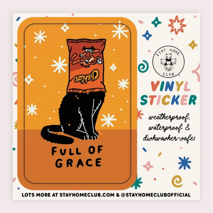 Full of Grace Vinyl Sticker