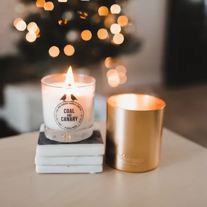 May Your Days Be Minty + Bright Candle