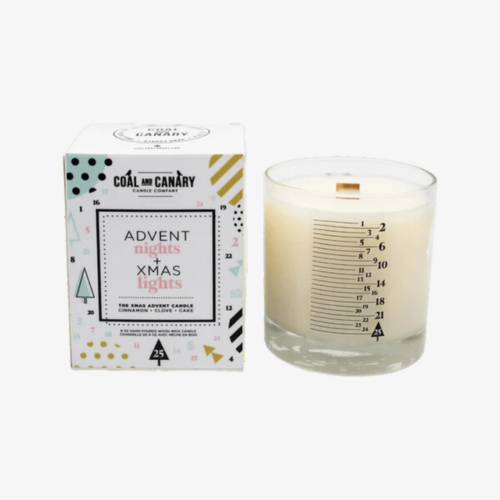 Advent Nights & Xmas Lights Candle