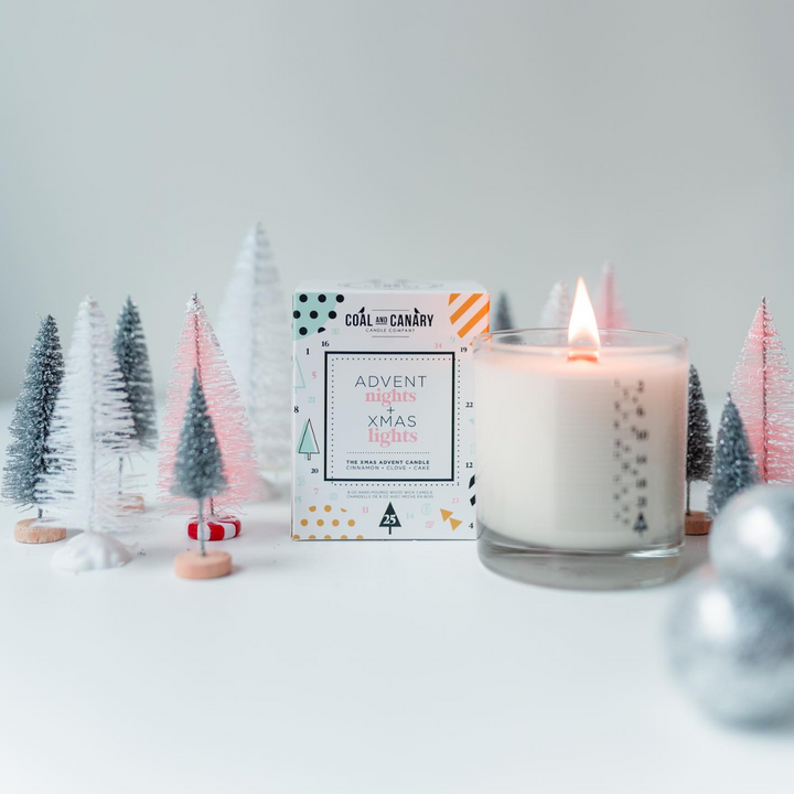 Advent Nights & Xmas Lights Candle