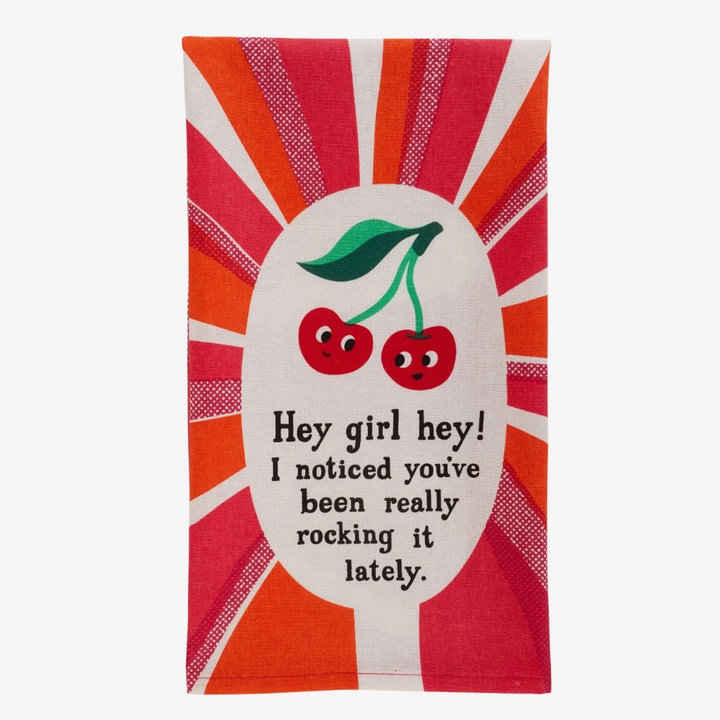 Hey Girl Hey Dish Towel