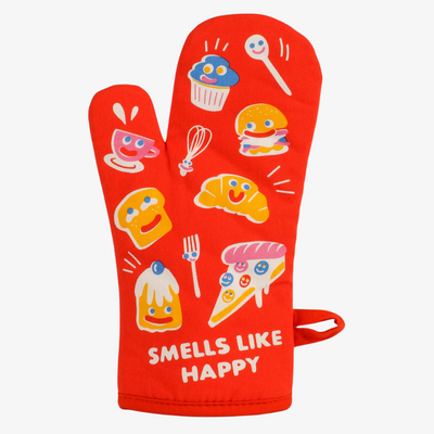Smells Like Happy Oven Mitt