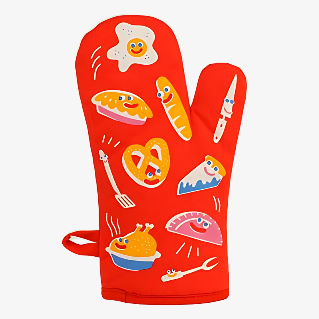 Smells Like Happy Oven Mitt