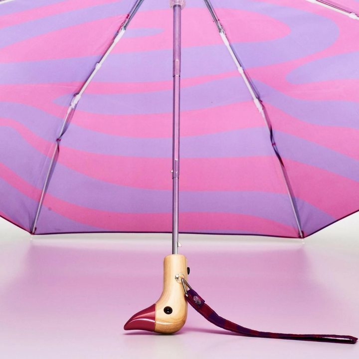 Swirl In Pink Eco-Friendly Umbrella