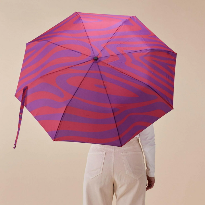Swirl In Pink Eco-Friendly Umbrella