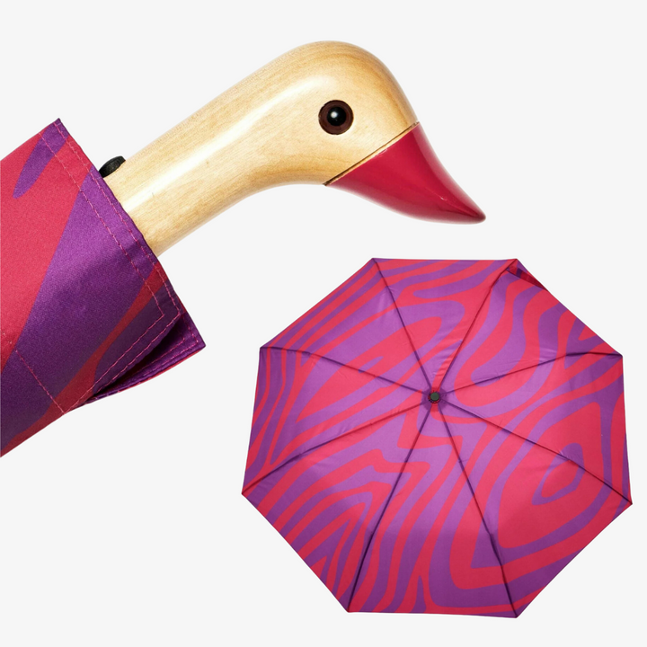 Swirl In Pink Eco-Friendly Umbrella