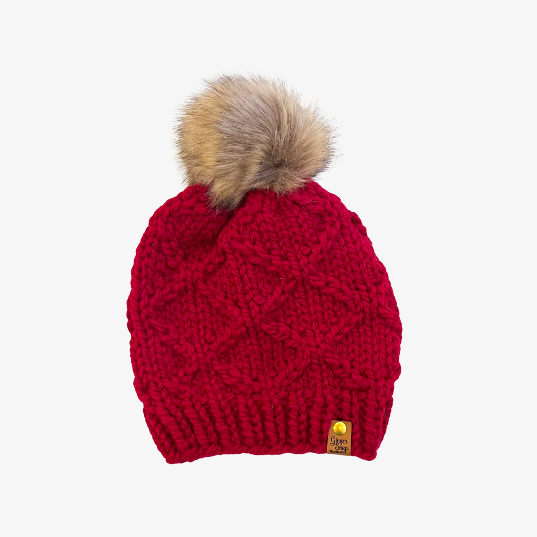 Cranberry Arabesque Toque