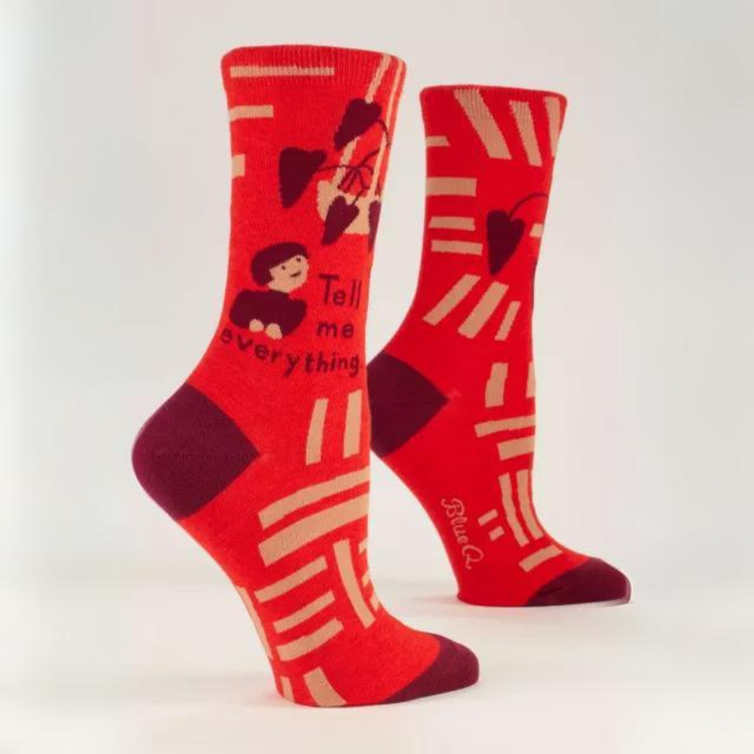 Tell Me Everything Women's Socks