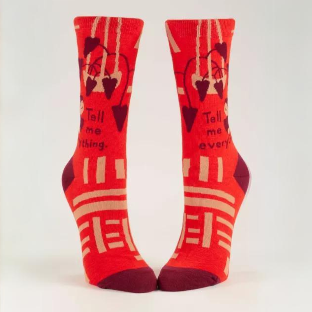 Tell Me Everything Women's Socks