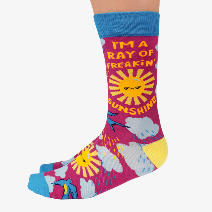 Ray of Sunshine Womens Socks