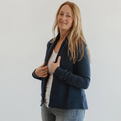 Classic Spruce Cardigan | Navy