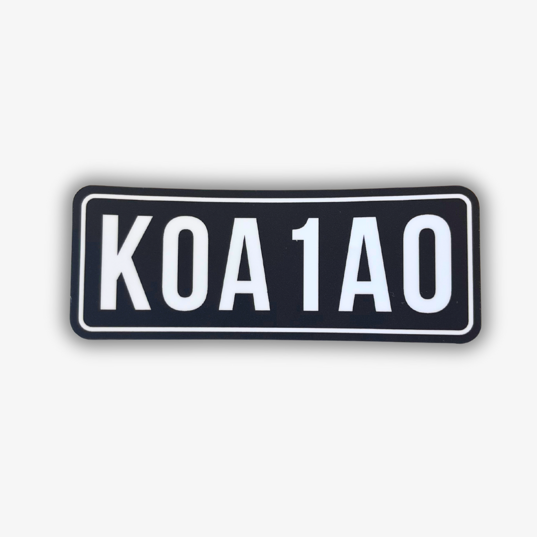 Postal Code Sticker