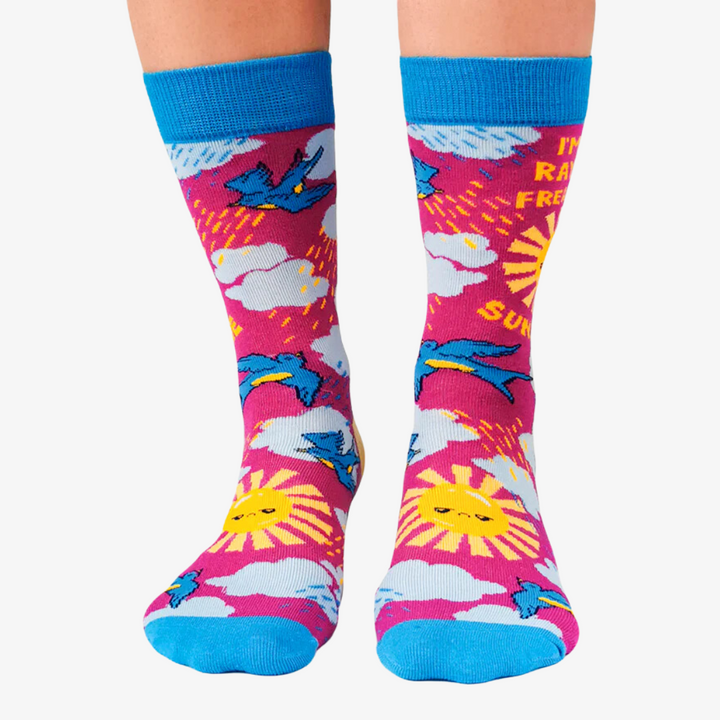 Ray of Sunshine Womens Socks