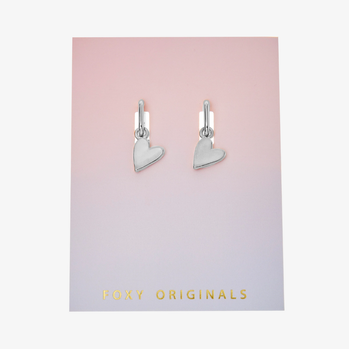 Silver Rosie Earrings