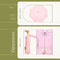 Pink Eco-Friendly Duck Umbrella