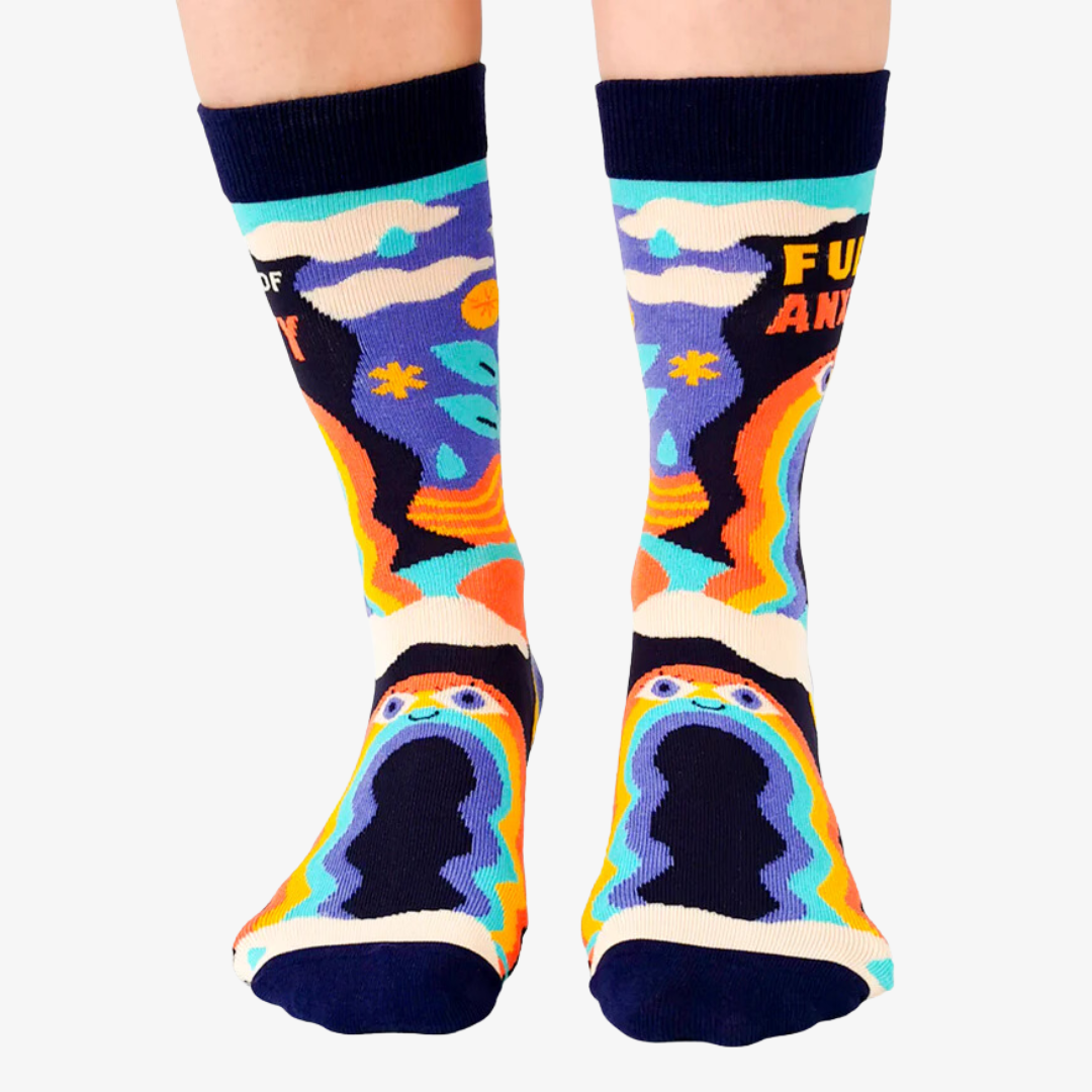 Anxiety Womens Socks