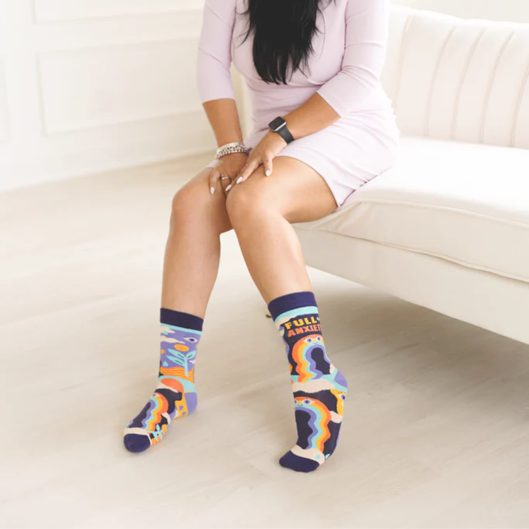 Anxiety Womens Socks
