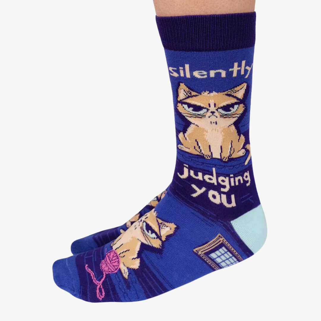Judging You Womens Socks