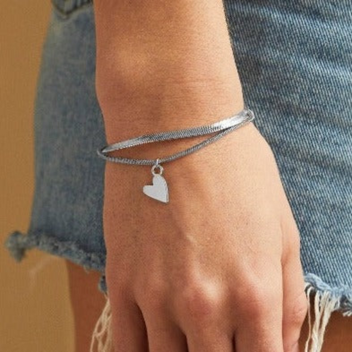 Silver Rosie Bracelet