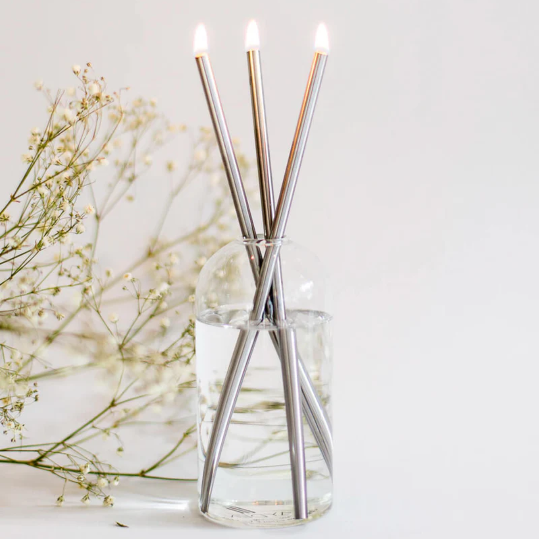 Clear Wylie Everlasting Candle Vase