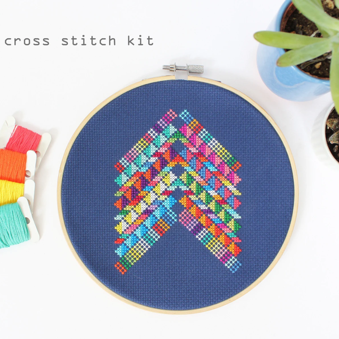 Mexico Abstract Cross Stitch Kit
