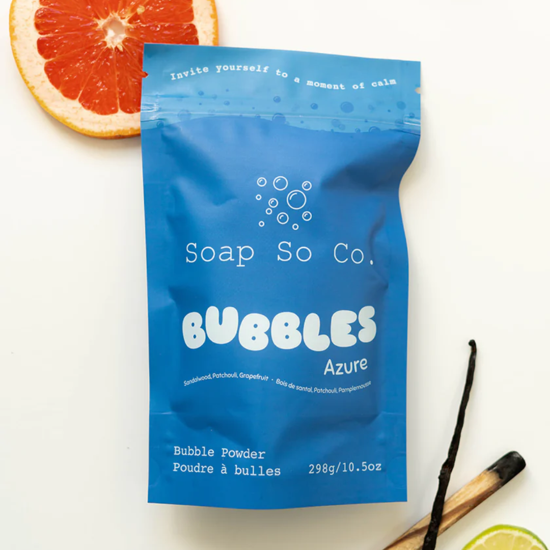 Azure Bubble Bath Powder