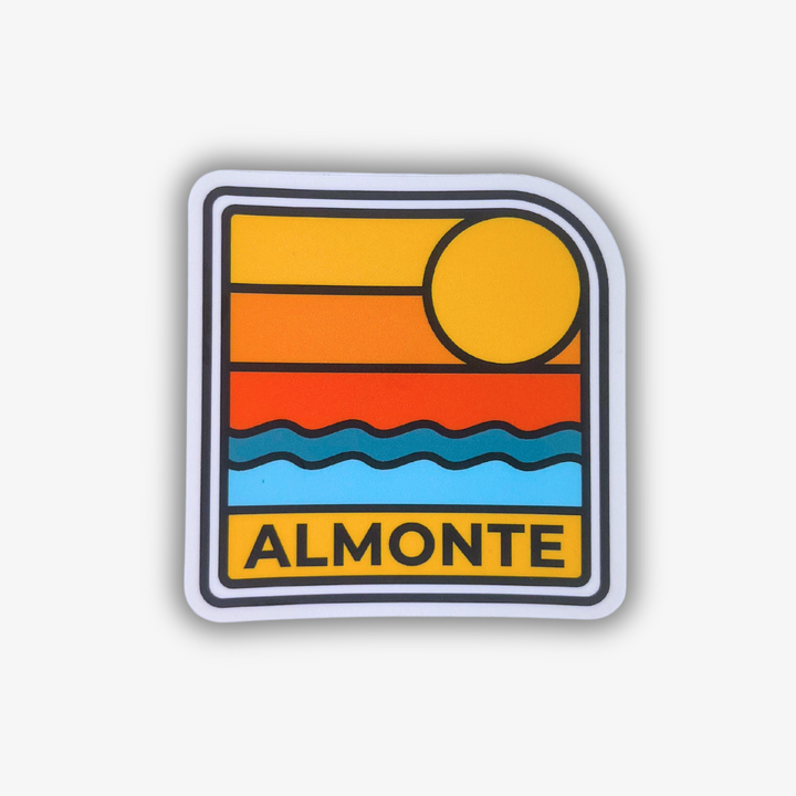 Almonte Wave Sunset Sticker