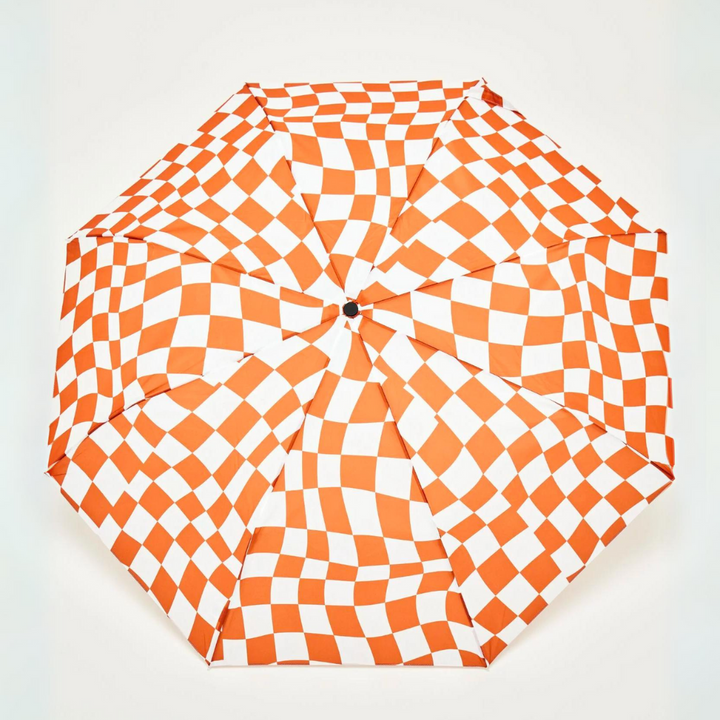 Peanut Butter Checkers Eco-Friendly Umbrella
