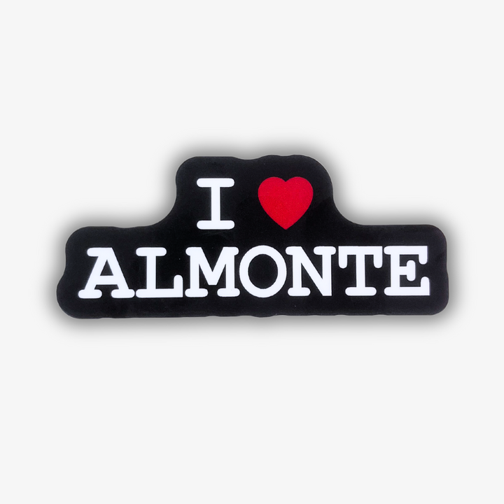 I Heart Almonte Sticker