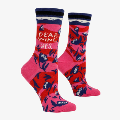 Dear Wine Yes Womens Socks