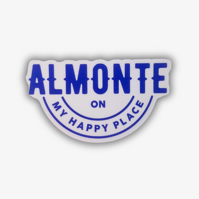 Almonte My Happy Place Sticker