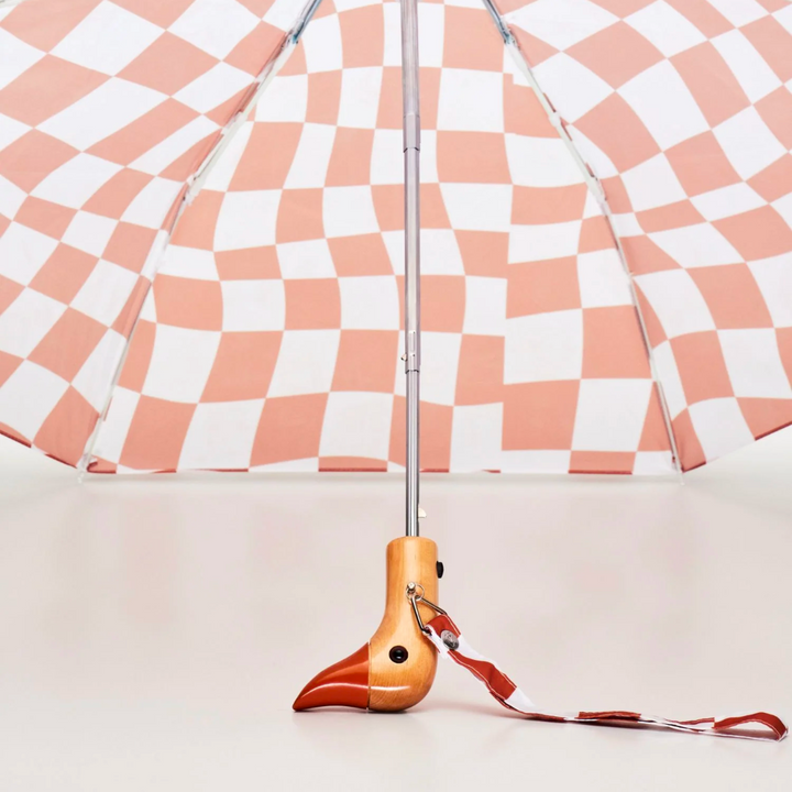 Peanut Butter Checkers Eco-Friendly Umbrella