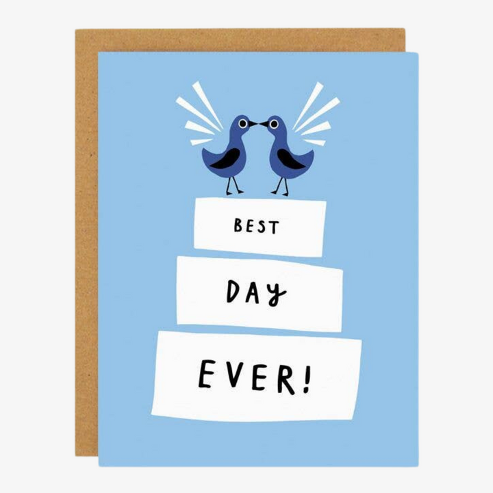 Best Day Ever Wedding Card