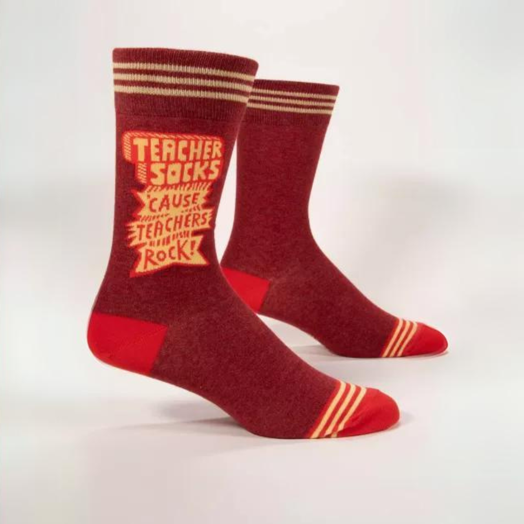Teachers Rock Men's Socks